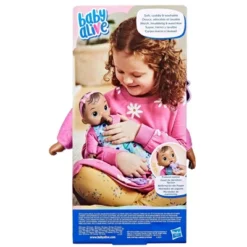 Baby Alive Sweet 'N Snugglier Baby Doll - Brown Hair/Brown Eyes -Children Products Store GUEST 25d70da1 c298 4f06 a901 dbaad1a2ef82