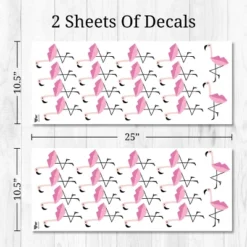 Flamingos Wall Decor - Decalcomania -Children Products Store GUEST 279fa1de 75d5 439b 85ee 26eedbb20b16