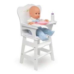 Badger Basket White Rose Doll High Chair -Children Products Store GUEST 28411e8f fa6b 489d 8c53 2895fa982bf7