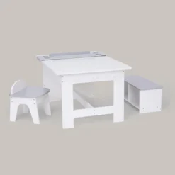 Fantasy Fields - Little Artist Monet Play Art Table Kids Furniture - White/Gray -Children Products Store GUEST 28ea43e6 e4f3 4631 9c50 01fbcd7582a8