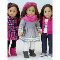 Sophia’s Doll Dress, Leggings, Hat, And Scarf Set For 18" Dolls -Children Products Store GUEST 297be618 4c5d 406d aa0e e74b4d74f371
