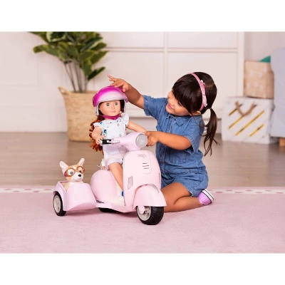 Our Generation Ride Along Scooter Vehicle Accessory Set For 18" Dolls 4 Our Generation Ride Along Scooter Vehicle Accessory Set For 18" Dolls - Image 2