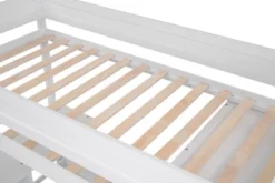 Wood Loft Bed With Wardrobes And 2-Drawer Desk With Cabinet-ModernLuxe -Children Products Store GUEST 2a1fcac7 36b9 4cd4 9c57 4e66db29e364