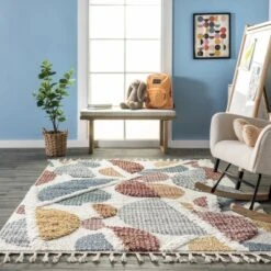 NuLOOM Chaya Abstract High/Low Kids Tassel Area Rug 19 NuLOOM Chaya Abstract High/Low Kids Tassel Area Rug -Children Products Store GUEST 2afde61b 122d 4874 924f 7223d99681ee