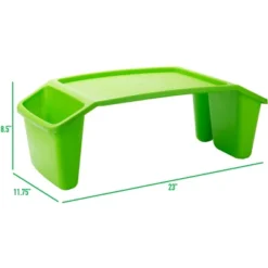 Mind Reader Kids’ Lap Desk, Freestanding Portable Table With Side Pockets, Plastic, Green, 2-Pack -Children Products Store GUEST 2bd709ca e4a5 4903 b9d1 d28d1b25fa1e