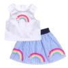 Sophia’s Rainbow Shirt And Striped Skirt For 18" Dolls, Multicolor -Children Products Store GUEST 2c59938e 518f 4f52 bd6a 5de313396798
