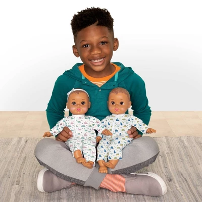 Perfectly Cute Boy Girl Twins Brown Hair - Brown Eyes 4 Perfectly Cute Boy Girl Twins Brown Hair - Brown Eyes - Image 2