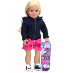 Sophia’s Skateboard, Helmet And Knee Pads Set For 18" Dolls, Multicolor -Children Products Store GUEST 2f4ea6b6 a291 4832 8e6e 3a8301dfd12e