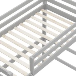 Kids' Twin Caspian Study Loft Gray - Hillsdale Furniture 20 Kids' Twin Caspian Study Loft Gray - Hillsdale Furniture -Children Products Store GUEST 31011270 38a8 4f67 8201 8a23b642160b