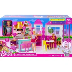 Barbie Cook 'n Grill Restaurant Playset -Children Products Store GUEST 3207d295 8a50 474a 98e9 de9b50a9dbde