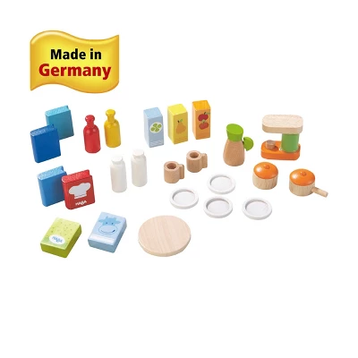 HABA Little Friends Dollhouse Kitchen Accessories - 24 Piece Set For 4" Bendy Dolls 4 HABA Little Friends Dollhouse Kitchen Accessories - 24 Piece Set For 4" Bendy Dolls - Image 2