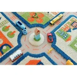 39"x59" Traffic Blue 3D Play Rug - IVI -Children Products Store GUEST 32be1364 6bcf 4887 ab99 dfb2db30e592