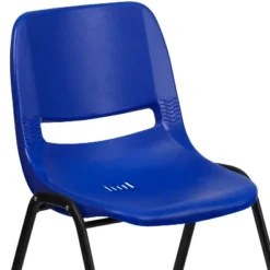 Emma And Oliver Ergonomic Kid's Shell Stack Chair - 12" Seat Daycare Home School -Children Products Store GUEST 3330f49b ca49 49cb adc3 0124020eac1b
