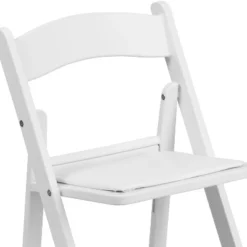 Emma And Oliver 11 Pack Kids White Resin Folding Chair With White Vinyl Padded Seat -Children Products Store GUEST 33c75b04 ab20 4a20 8763 ac29e7ebf68f