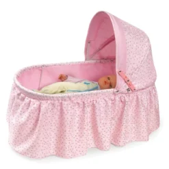 Badger Basket Folding Doll Cradle With Rosebud Fabric -Children Products Store GUEST 34b5af4c 850e 4e7a 9e66 1786565e3499