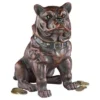 Design Toscano Boss, The Sitting British Bulldog Collectors' Still Action Die-Cast Iron Coin Bank -Children Products Store GUEST 36560c66 66fe 4166 a275 8ef4f54092e6