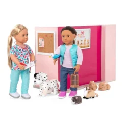 Our Generation Healthy Paws Vet Clinic Playset In Pink With Electronics For 18" Dolls -Children Products Store GUEST 37e5a4c0 83b4 419d 9529 491289c9a5dd