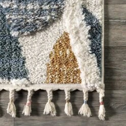 NuLOOM Chaya Abstract High/Low Kids Tassel Area Rug 16 NuLOOM Chaya Abstract High/Low Kids Tassel Area Rug -Children Products Store GUEST 38460340 4257 4dd5 9c7d 010069eba973