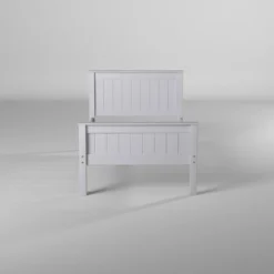 Twin Harmony Wood Platform Bed Dove Gray - Alaterre Furniture -Children Products Store GUEST 3855bd9a 5385 41d5 9590 a1a2bdc9778d