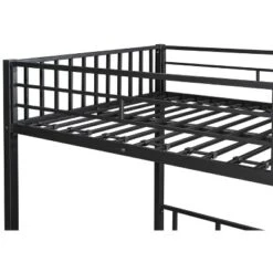 Twin Over Twin Metal Triple Bunk Bed With Ladder-ModernLuxe -Children Products Store GUEST 38b087df 9004 45c6 815e 3a1b39fd4d6d