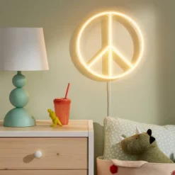 Peace Neon Kids' Wall Decor - Pillowfort™ 6 Peace Neon Kids' Wall Decor - Pillowfort™ -Children Products Store GUEST 39965175 5882 49ea 8e16 e6073b2097b7