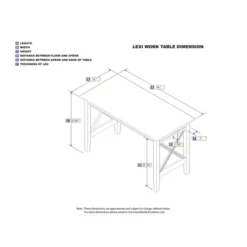Writing Desk Modern Feel Brown - AFI -Children Products Store GUEST 3d62f11c 5036 4e06 9a88 df2f7964895d