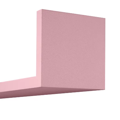 Set Of 3 Picture Ledge Shelf For Kids' Room Pink - InPlace 5 Set Of 3 Picture Ledge Shelf For Kids' Room Pink - InPlace - Image 3