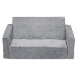 Delta Children Kids' Serta Perfect Sleeper Extra Wide Comfy 2-in-1 Flip Open Convertible Sofa To Lounger - Gray -Children Products Store GUEST 3f43d362 42c8 4775 b261 421390465588