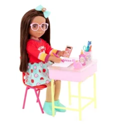 Glitter Girls 14" Doll And Accessories Alessa & School Desk Playset -Children Products Store GUEST 3f7a20fb ea63 4148 bb09 4e3bc49eace3