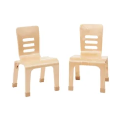 ECR4Kids Bentwood Chairs, Stackable School Chairs, Assembled, 2-Pack - Natural -Children Products Store GUEST 3ff600b1 bd25 45ce b45a 61cb5d826b23