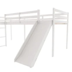 L-Shaped Twin Size Loft Bed With Ladder And Slide - ModernLuxe 16 L-Shaped Twin Size Loft Bed With Ladder And Slide - ModernLuxe -Children Products Store GUEST 406fd696 dbb2 49ae a007 8c8ae09e1e78