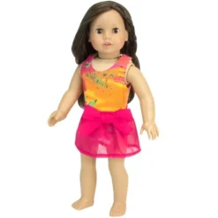 Sophia’s Bathing Suit & Sarong Outfit Set For 18” Dolls, Orange/Hot Pink 6 Sophia’s Bathing Suit & Sarong Outfit Set For 18” Dolls, Orange/Hot Pink -Children Products Store GUEST 41270c04 3deb 4425 af8b 3b5a02d103d5