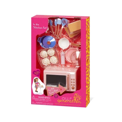Our Generation In The Kitchen Microwave Accessory Set For 18" Dolls 6 Our Generation In The Kitchen Microwave Accessory Set For 18" Dolls - Image 4