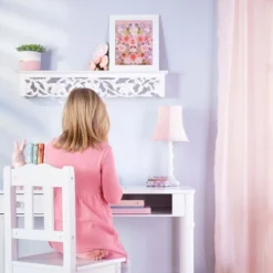 Guidecraft Kids' Dahlia Desk And Chair Set -Children Products Store GUEST 436a878a 2f20 4c86 a8cd 8debf8551be7