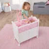 Badger Basket Cabinet Doll Crib With Gingham Bedding And Free Personalization Kit - White/Pink 2 Badger Basket Cabinet Doll Crib With Gingham Bedding And Free Personalization Kit - White/Pink -Children Products Store GUEST 437db30a db72 41cc a577 62099e3c0b33