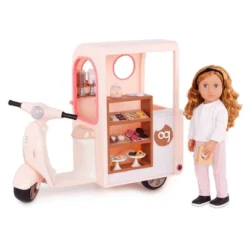 Our Generation Chip Chip Hooray Cookie Scooter Accessory Set For 18" Dolls -Children Products Store GUEST 44aa4a75 bcb7 4e15 88af 33d745862d15