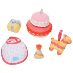Manhattan Toy Stella Collection Birthday Party 6 Piece Baby Doll Birthday Party Playset For 12" And 15" Stella Dolls -Children Products Store GUEST 44d1bd83 05d4 4b38 8448 e01742eb1b87