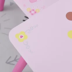 Qaba 3-Piece Kids Wooden Table And Chair Set With Crown Pattern Gift For Girls Toddlers Arts Reading Writing Age 2-4 Years Pink 9 Qaba 3-Piece Kids Wooden Table And Chair Set With Crown Pattern Gift For Girls Toddlers Arts Reading Writing Age 2-4 Years Pink -Children Products Store GUEST 4652ec1a f121 41de 8bb8 d8f9bca85811