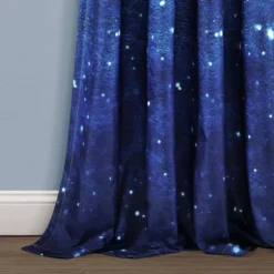 52"x84" Kids' Make A Wish Space Star Ombre Window Curtain Panels Navy/White Set - Lush Décor -Children Products Store GUEST 470daac4 4252 4ad3 9520 b25b66d2cbe6