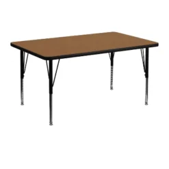 Flash Furniture 30''W X 48''L Rectangular Thermal Laminate Activity Table - Height Adjustable Short Legs 6 Flash Furniture 30''W X 48''L Rectangular Thermal Laminate Activity Table - Height Adjustable Short Legs -Children Products Store GUEST 47e2d040 c25c 4f37 a7ed 290ad8be57d5