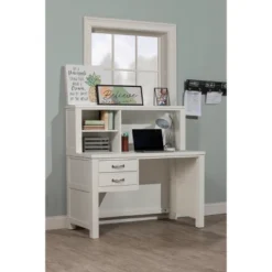 Kids' Highlands Desk With Hutch White - Hillsdale Furniture 13 Kids' Highlands Desk With Hutch White - Hillsdale Furniture -Children Products Store GUEST 4a3d3ef3 02e4 46b6 8836 705c473719ef