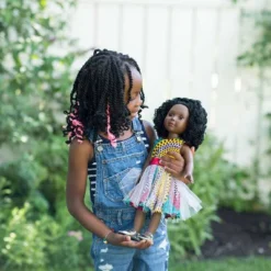 Ikuzi Dolls Multi Colored Dress Doll With Black Hair 18" Fashion Doll -Children Products Store GUEST 4b88b1ef d03a 4b30 9ecd 85427e42e9dd