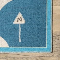 NuLOOM Zita Neighborhood Machine Washable Kids Area Rug -Children Products Store GUEST 4b91c401 5795 490e 9ff4 dee492163b31