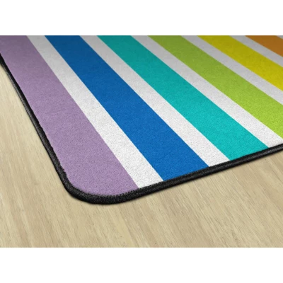 Flagship Carpets Hello Sunshine Striped Area Rug 5 Flagship Carpets Hello Sunshine Striped Area Rug - Image 3