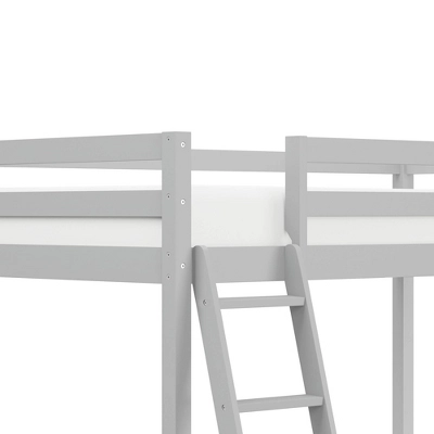 Kids' Twin Caspian Study Loft Gray - Hillsdale Furniture 8 Kids' Twin Caspian Study Loft Gray - Hillsdale Furniture - Image 6