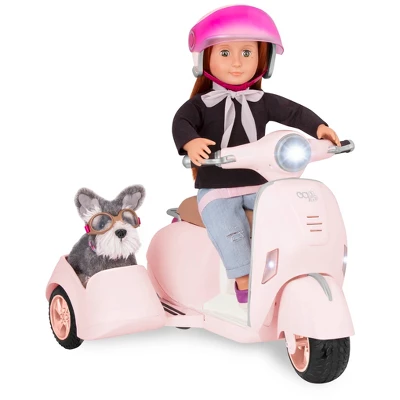 Our Generation Ride Along Scooter Vehicle Accessory Set For 18" Dolls 6 Our Generation Ride Along Scooter Vehicle Accessory Set For 18" Dolls - Image 4