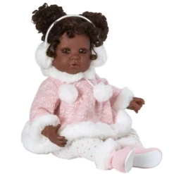 Adora Realistic Black Baby Doll Winter Dream Toddler Doll - 20 Inch, Soft CuddleMe Vinyl, Dark Brown Hair, Brown Eyes -Children Products Store GUEST 4d8207eb 2313 48da ade3 b8e22da71e5f