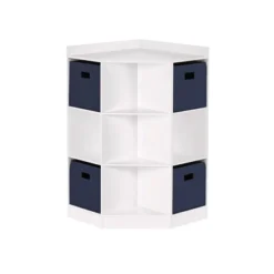 5pc Kids' Corner Cabinet Set With 4 Bins Set - RiverRidge Home -Children Products Store GUEST 4e9e78e9 451d 4aed a4c3 7cf3b737ae92
