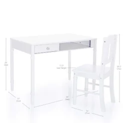 Guidecraft Kids' Dahlia Desk And Chair Set -Children Products Store GUEST 4ea9206e 3641 484e a3eb bf469445bd3b