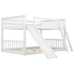 Wood Bunk Bed With Convertible Slide And Ladder-ModernLuxe -Children Products Store GUEST 501cc87c 9994 49e8 a9cd ce69819c9f09